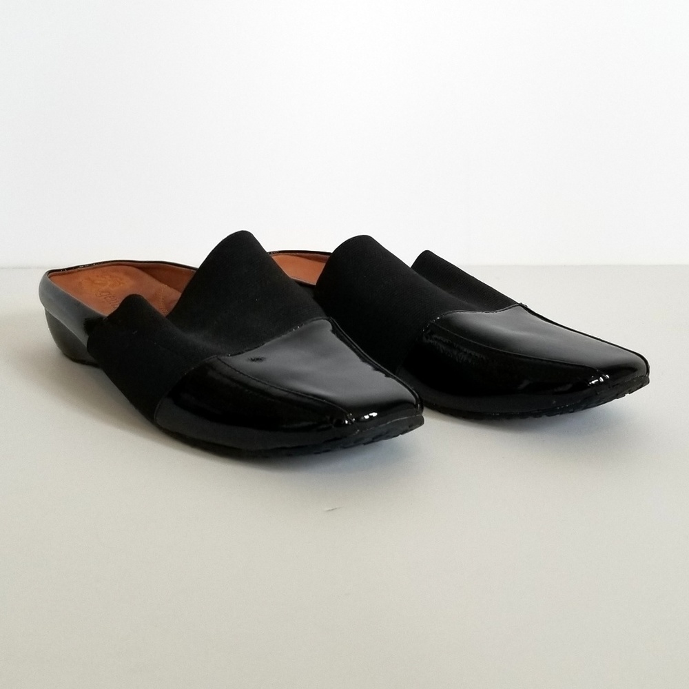 Gentle Souls Iso Stretch Patent Mule, size 8